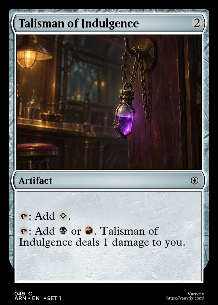 Talisman of Indulgence