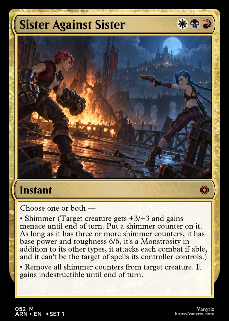 Sister Against Sister