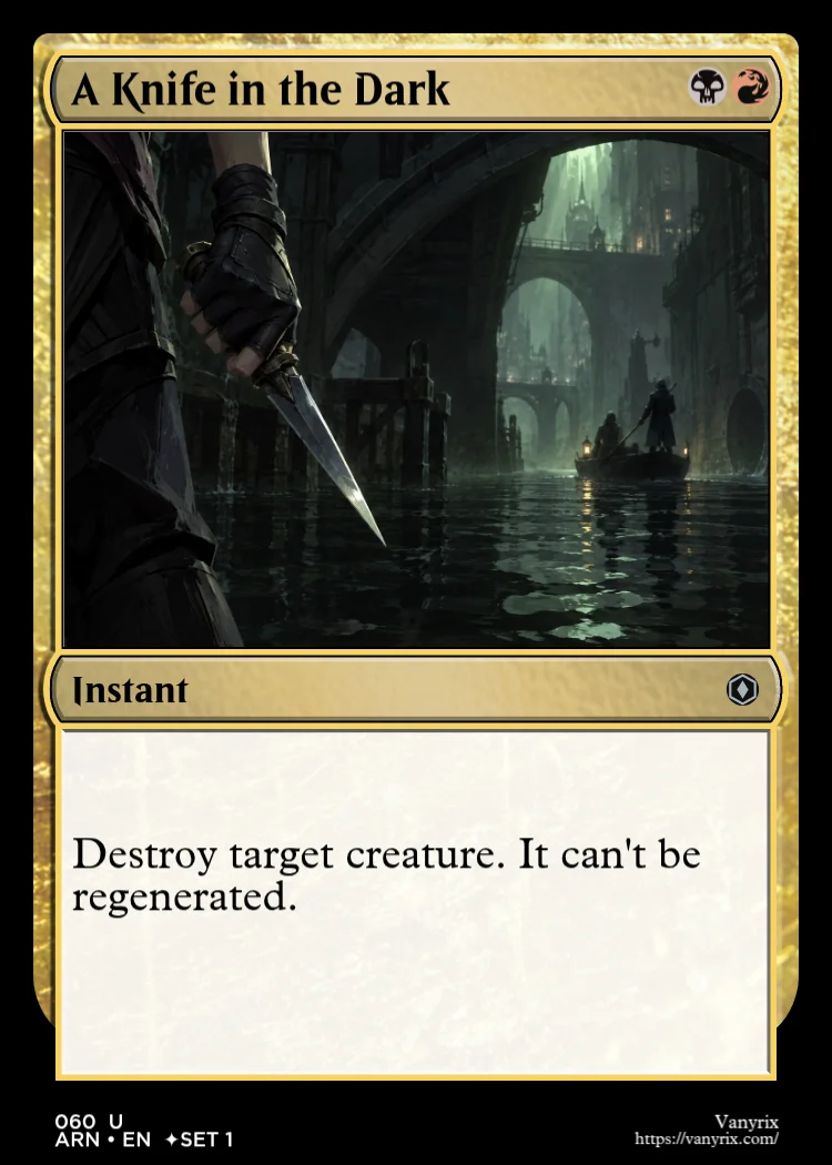A Knife in the Dark