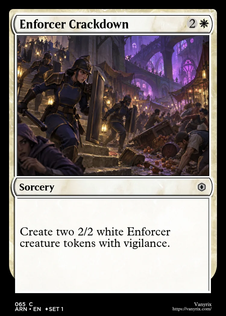 Enforcer Crackdown