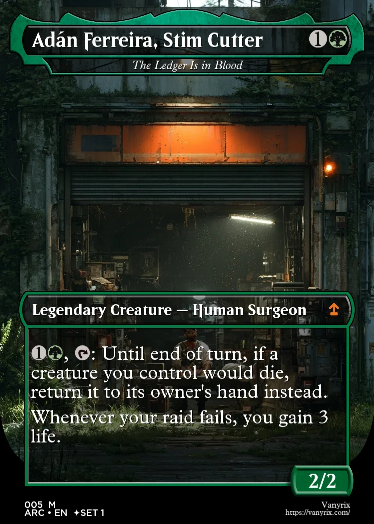 Adán Ferreira, Stim Cutter