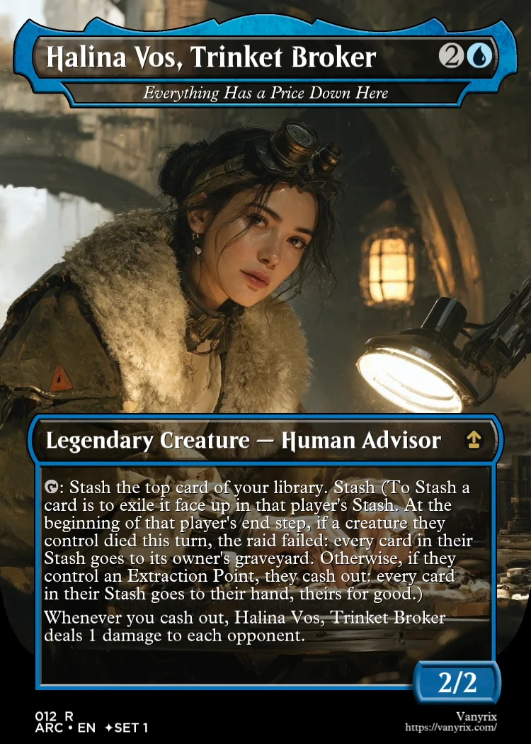 Halina Vos, Trinket Broker