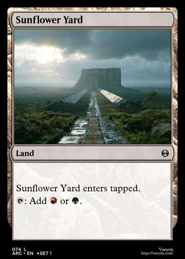 Sunflower Yard