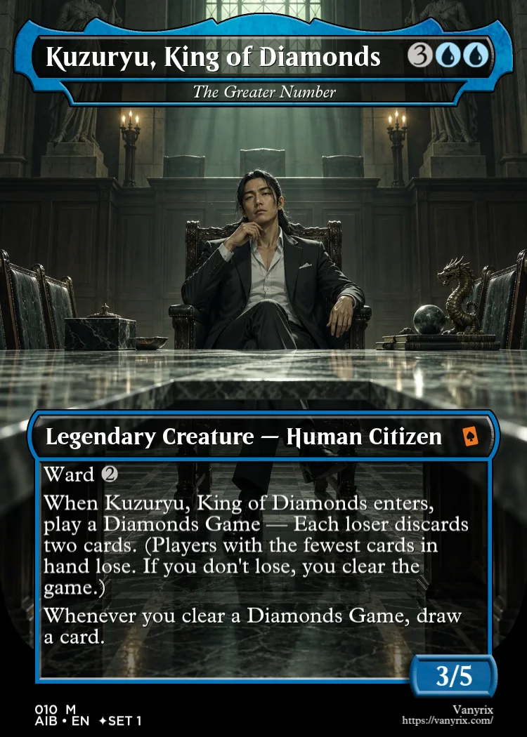 Kuzuryu, King of Diamonds