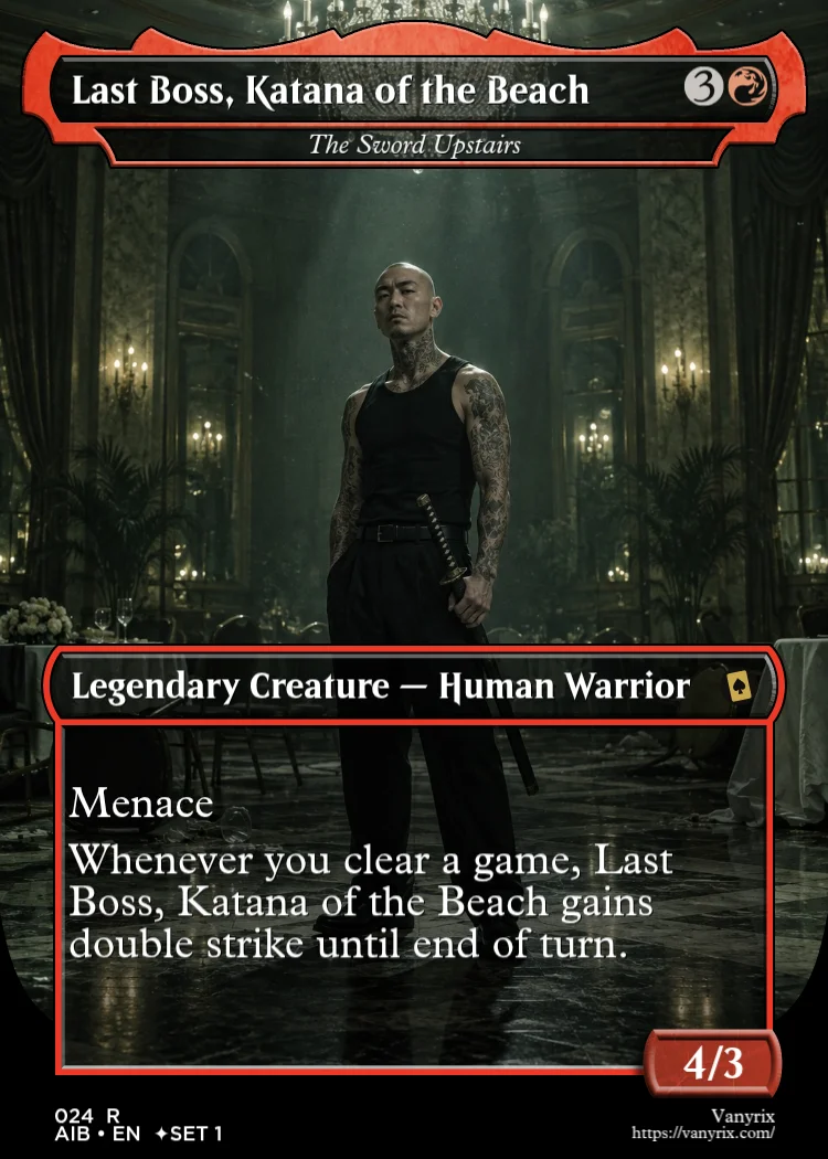 Last Boss, Katana of the Beach