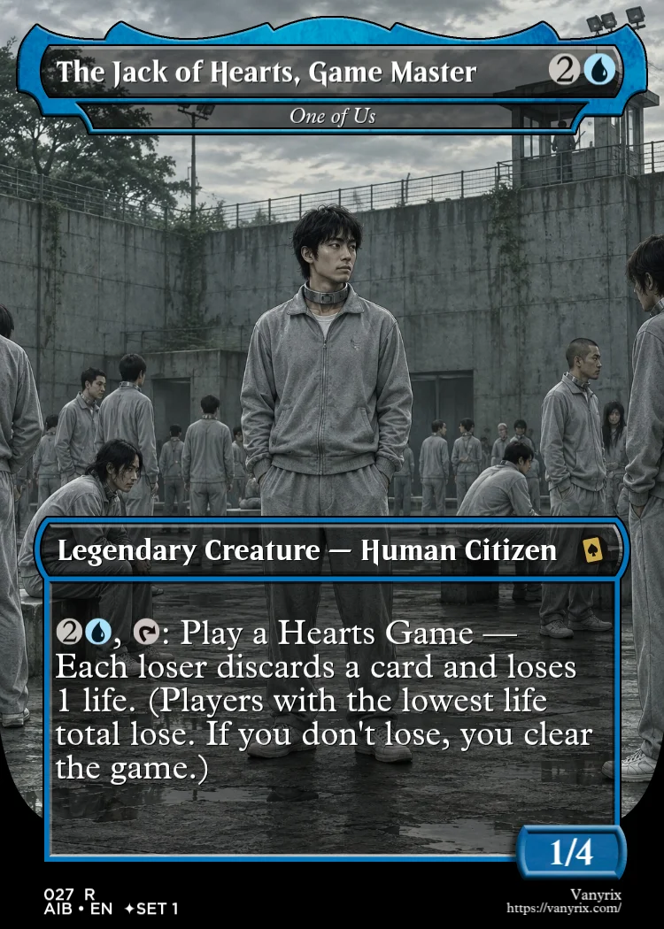 The Jack of Hearts, Game Master