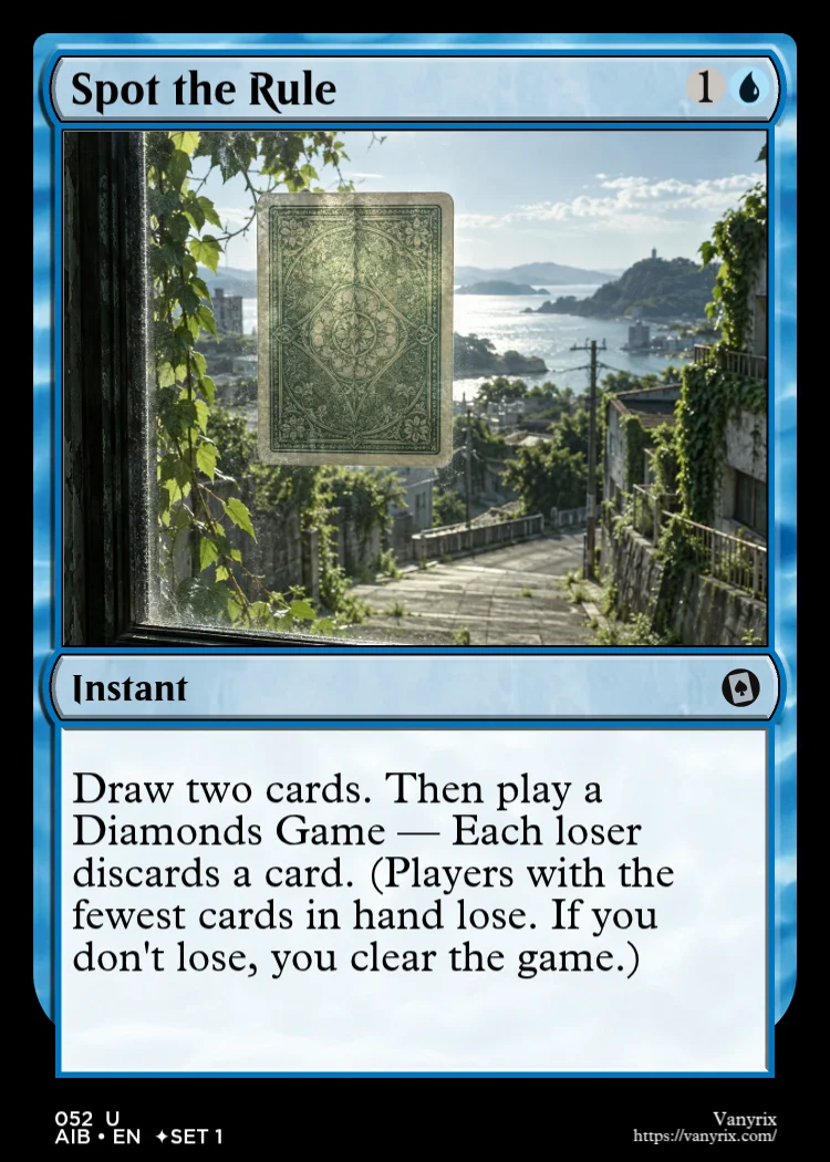 Spot the Rule