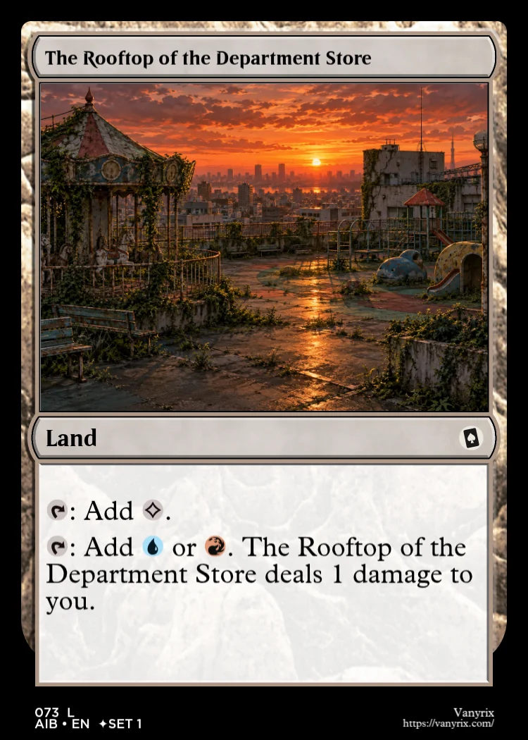 The Rooftop of the Department Store