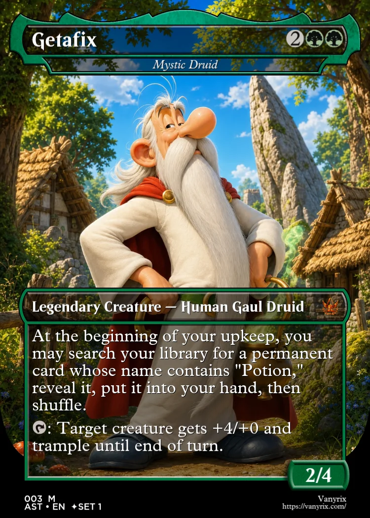 Getafix, Mystic Druid