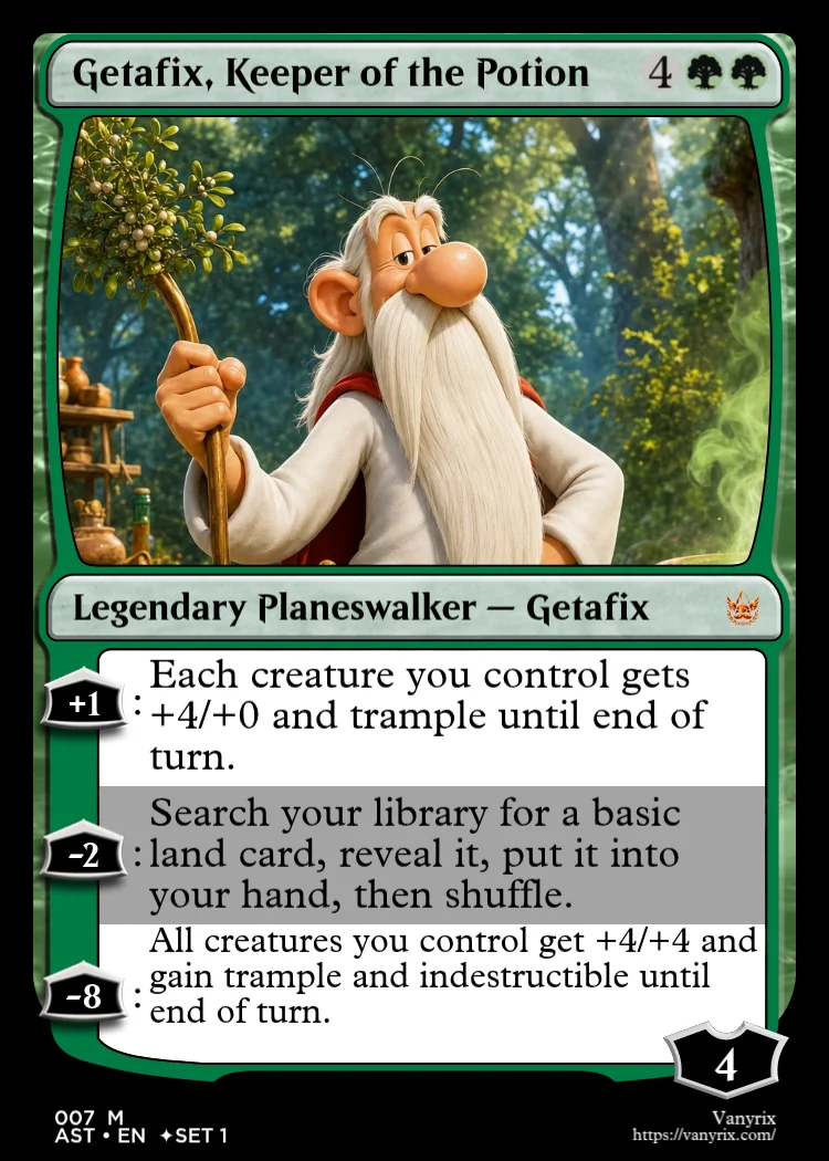 Getafix, Keeper of the Potion