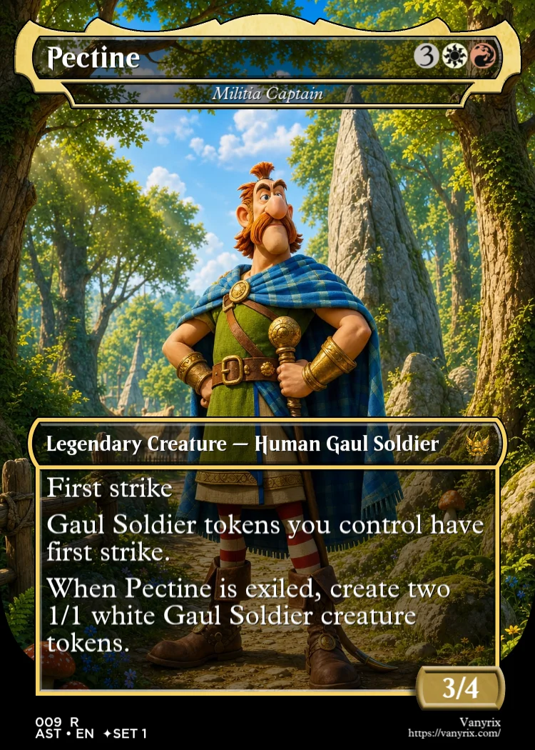 Pectine, Militia Captain