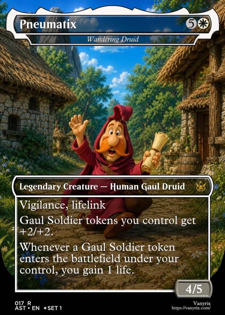 Pneumatix, Wandering Druid