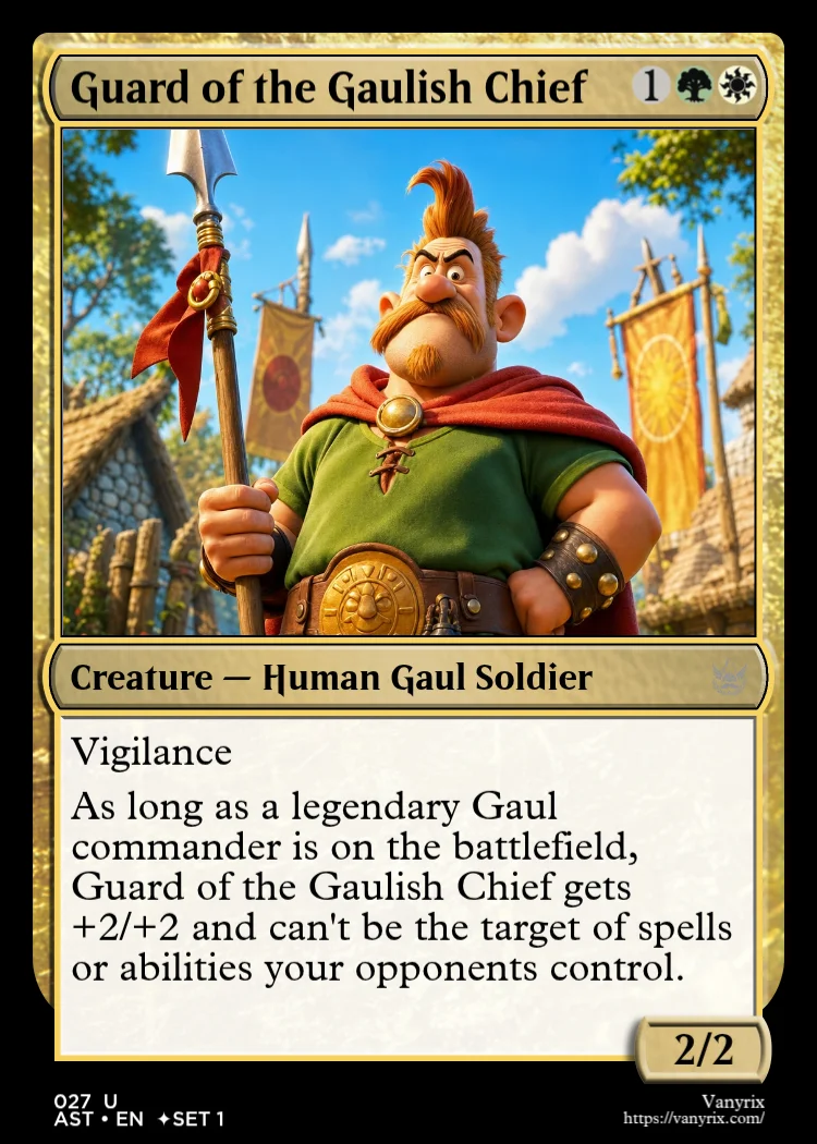 Guard of the Gaulish Chief