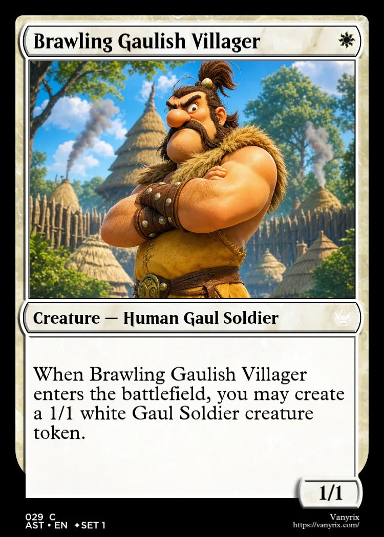 Brawling Gaulish Villager