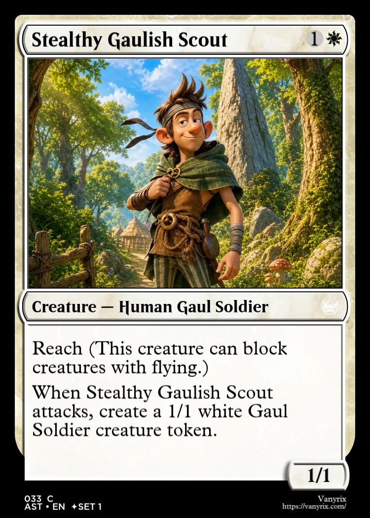 Stealthy Gaulish Scout