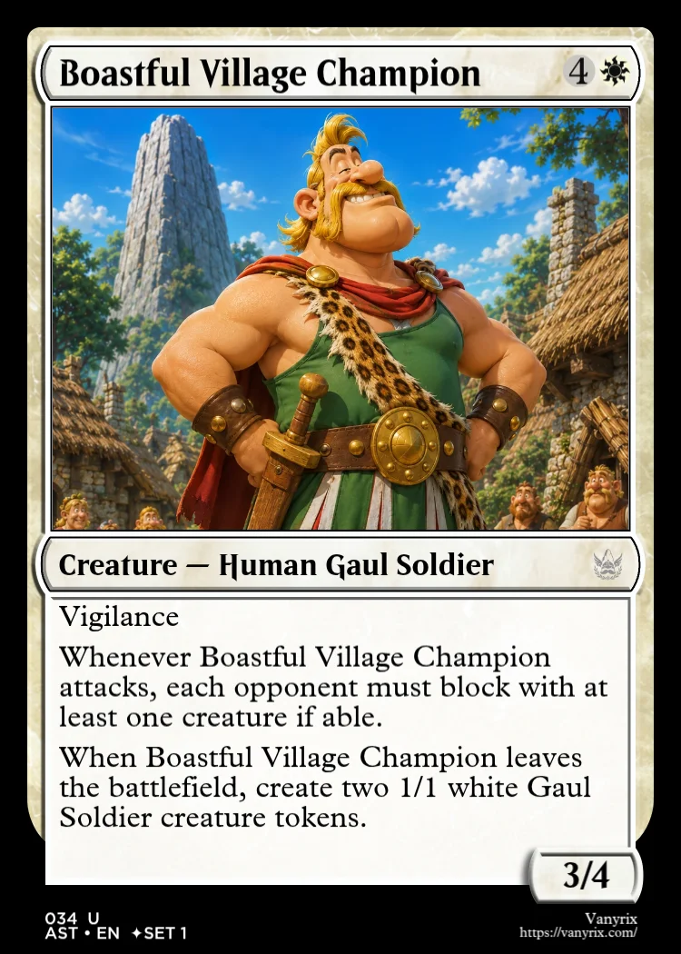Boastful Village Champion