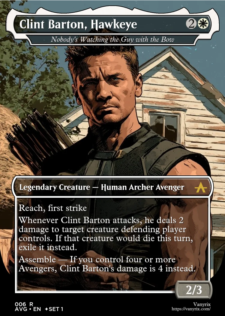 Clint Barton, Hawkeye