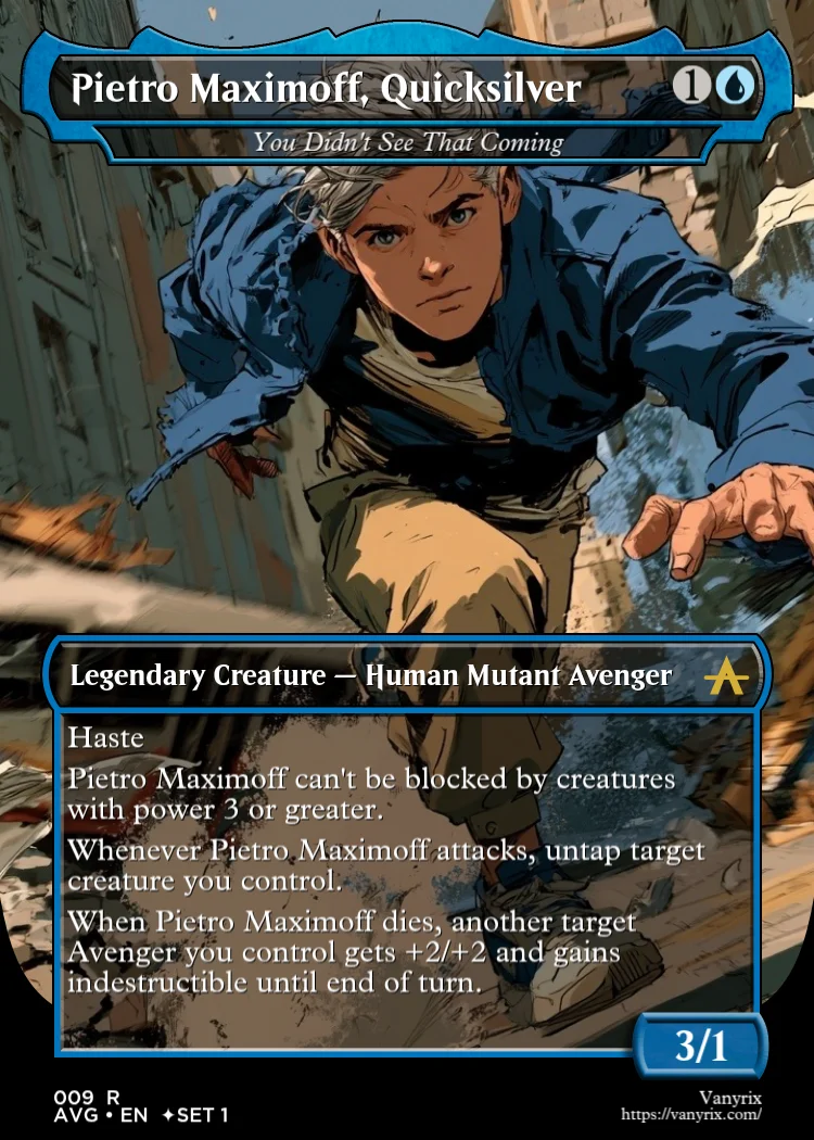 Pietro Maximoff, Quicksilver