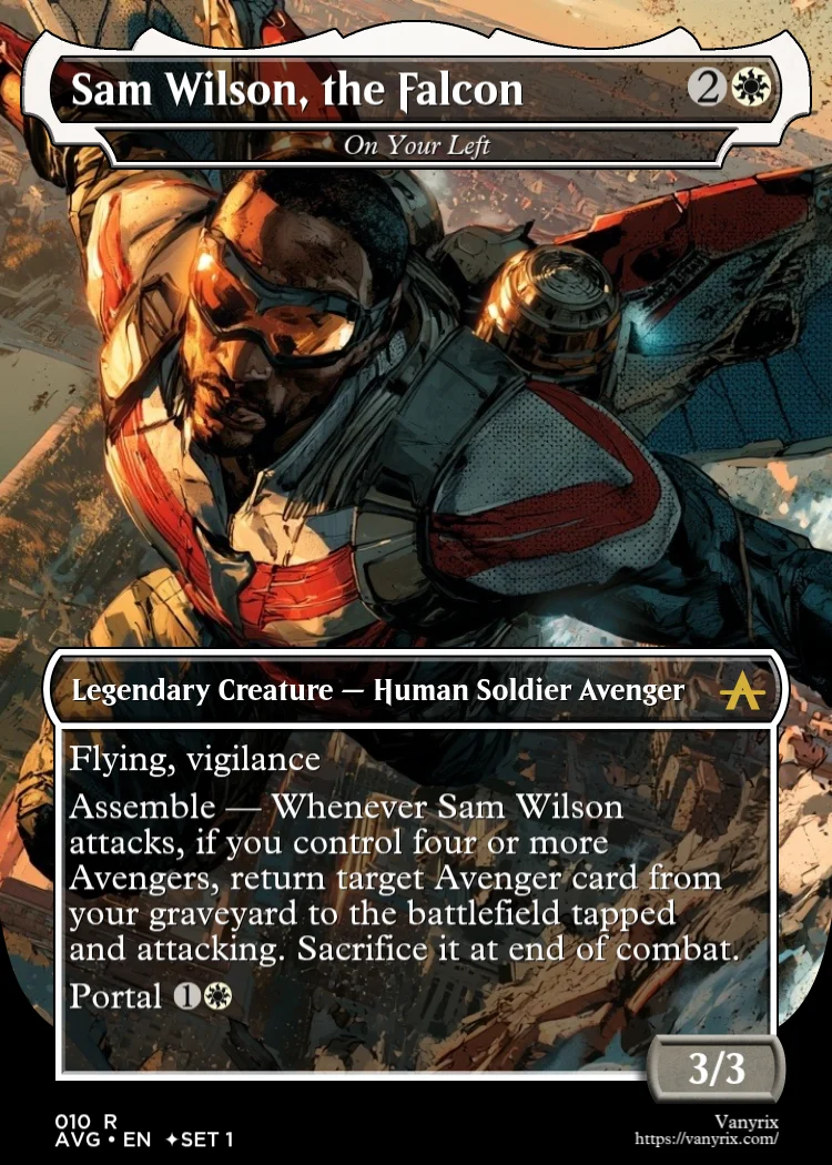 Sam Wilson, the Falcon
