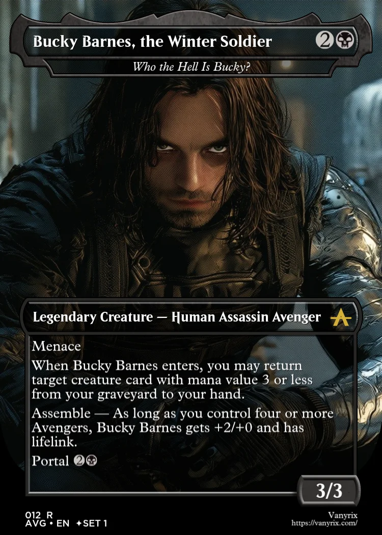 Bucky Barnes, the Winter Soldier