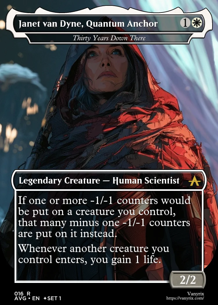 Janet van Dyne, Quantum Anchor