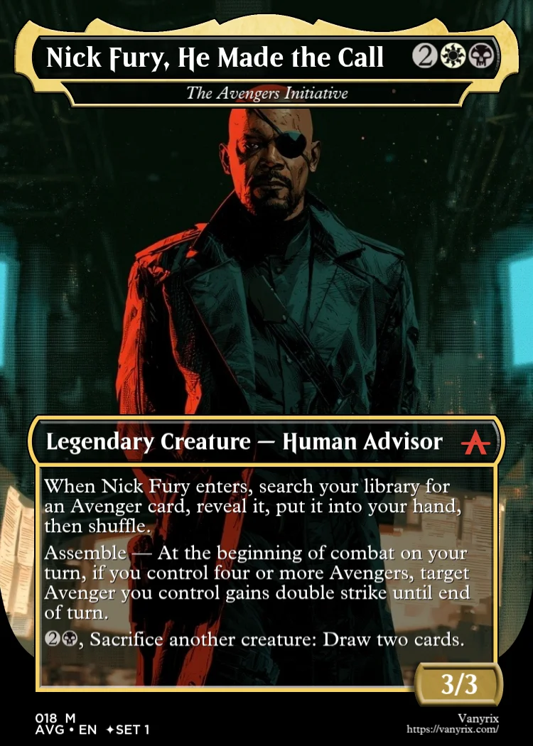Nick Fury, He Made the Call