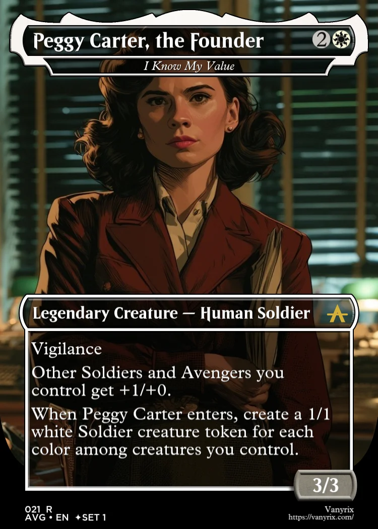 Peggy Carter, the Founder