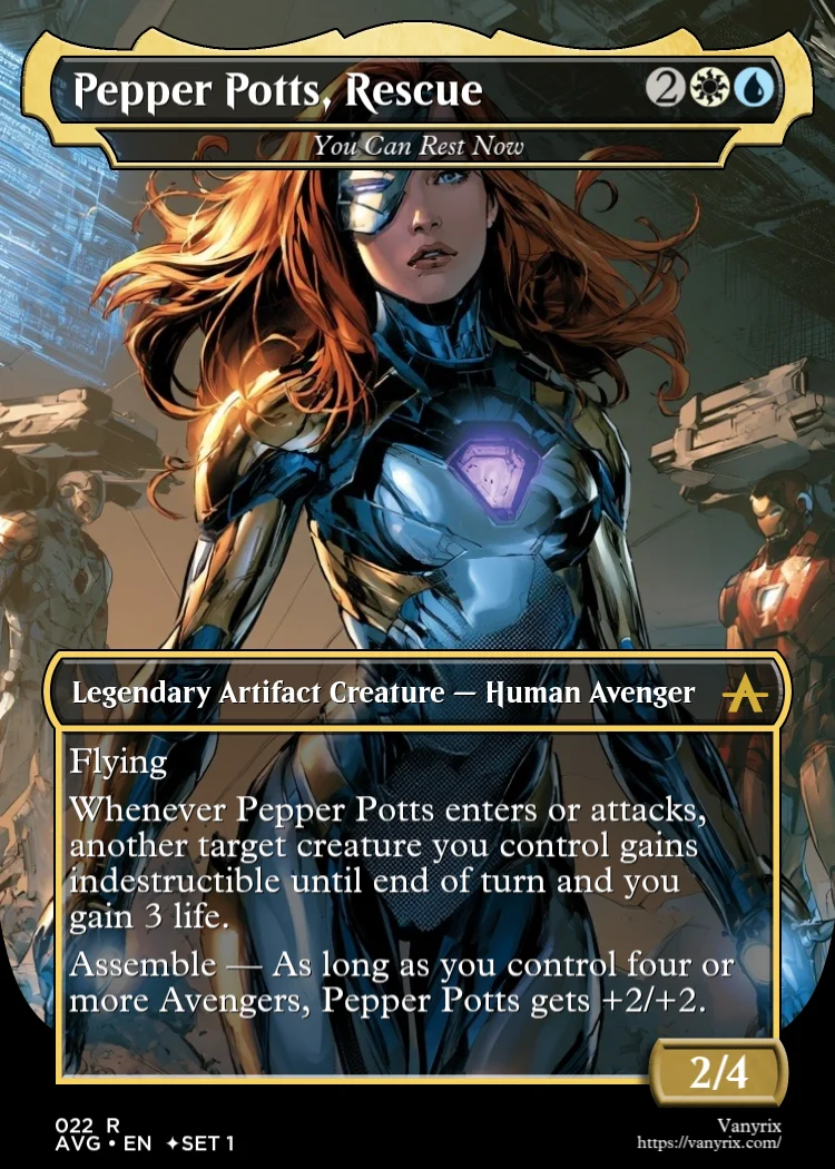 Pepper Potts, Rescue