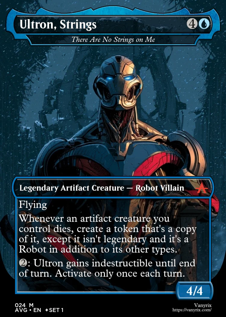 Ultron, Strings