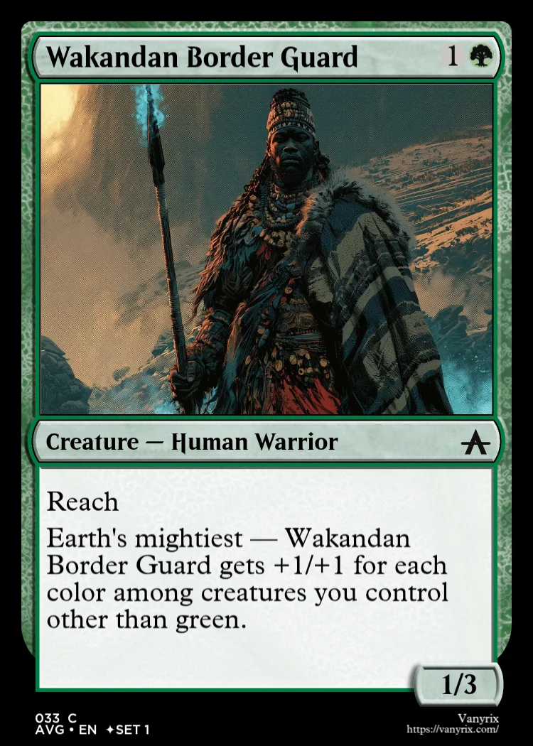 Wakandan Border Guard