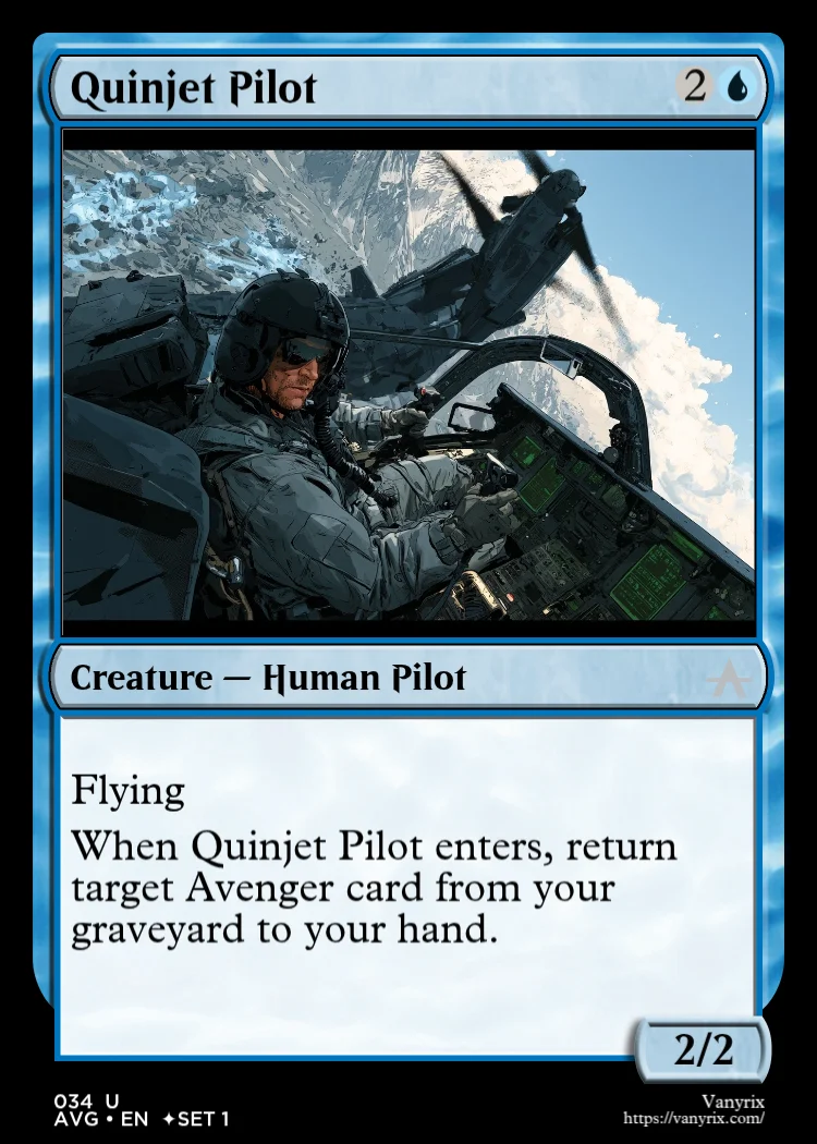 Quinjet Pilot