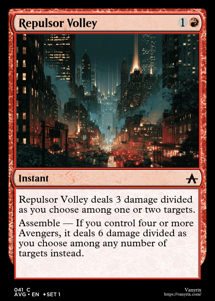 Repulsor Volley