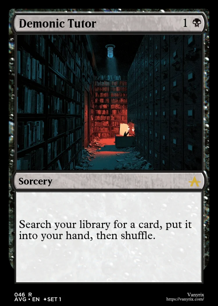 Demonic Tutor