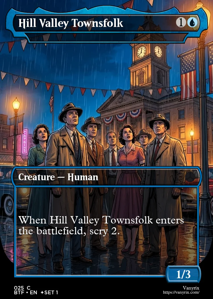 Hill Valley Townsfolk