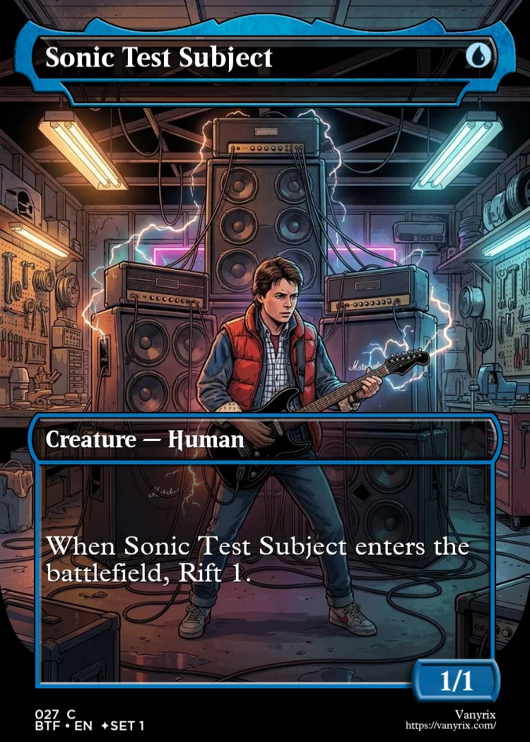 Sonic Test Subject