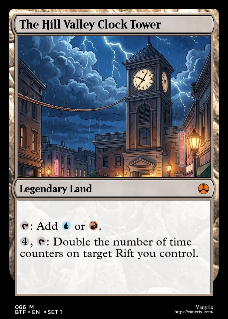 The Hill Valley Clock Tower
