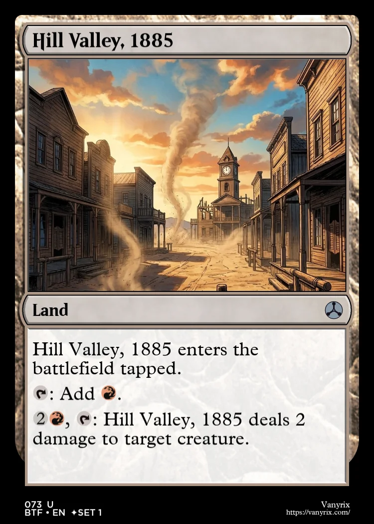 Hill Valley, 1885