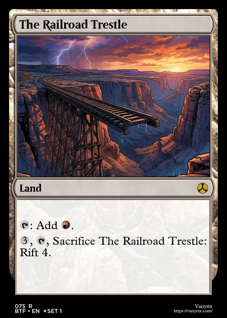The Railroad Trestle