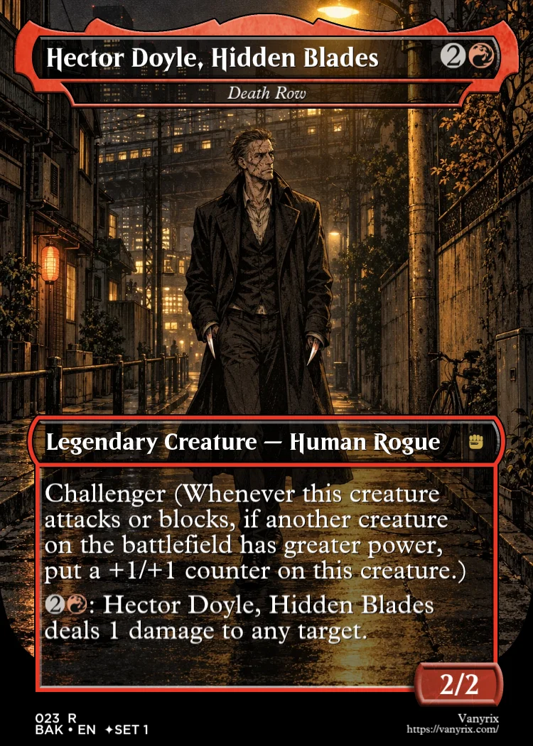 Hector Doyle, Hidden Blades