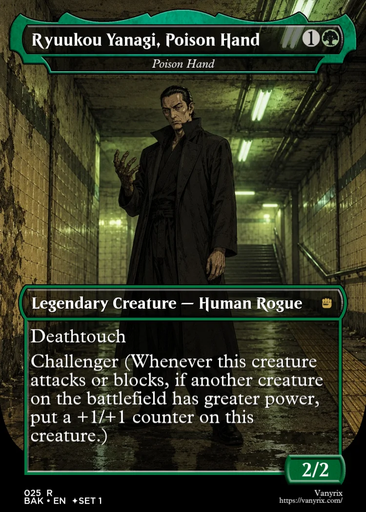 Ryuukou Yanagi, Poison Hand