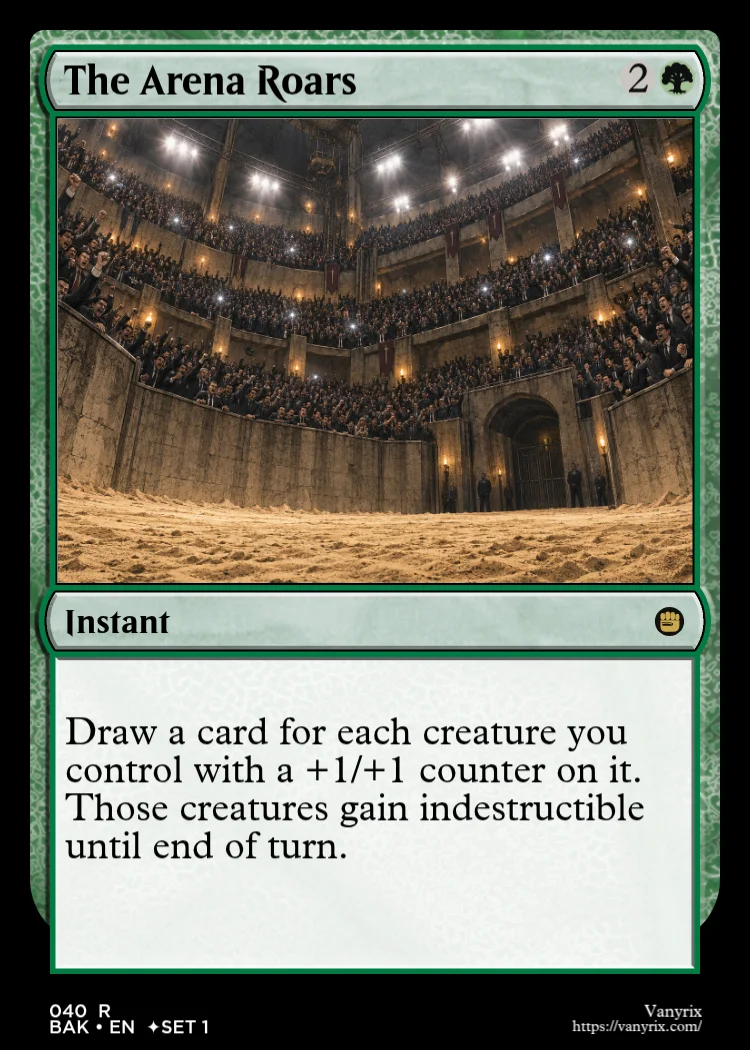 The Arena Roars