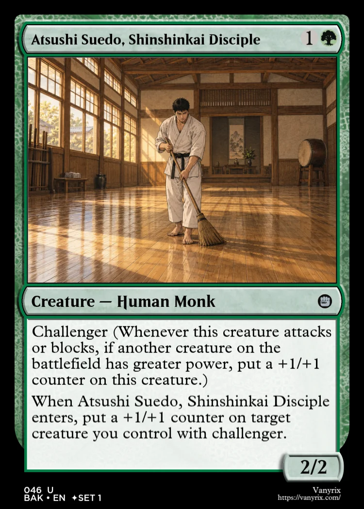 Atsushi Suedo, Shinshinkai Disciple