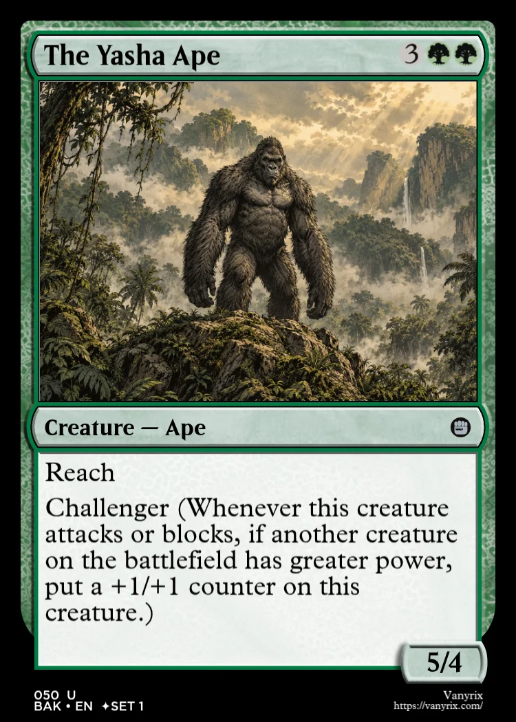 The Yasha Ape