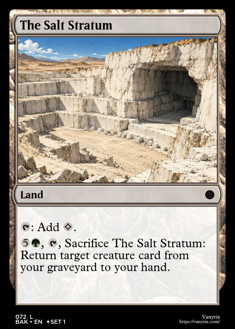 The Salt Stratum