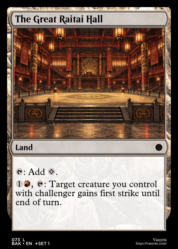 The Great Raitai Hall