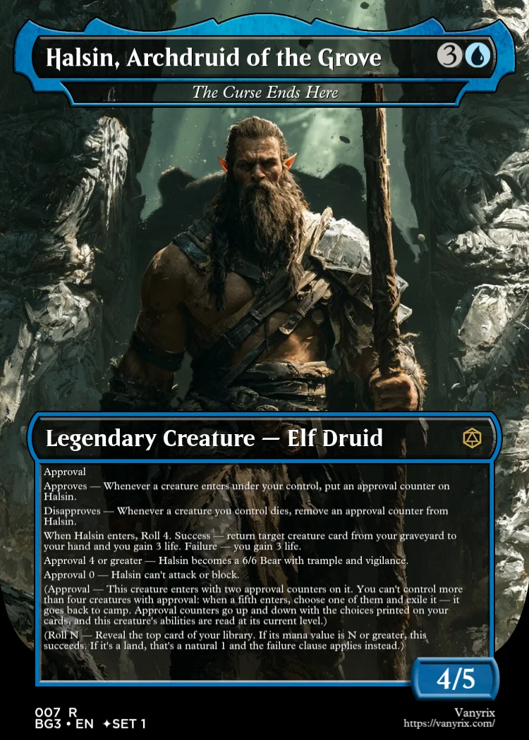 Halsin, Archdruid of the Grove