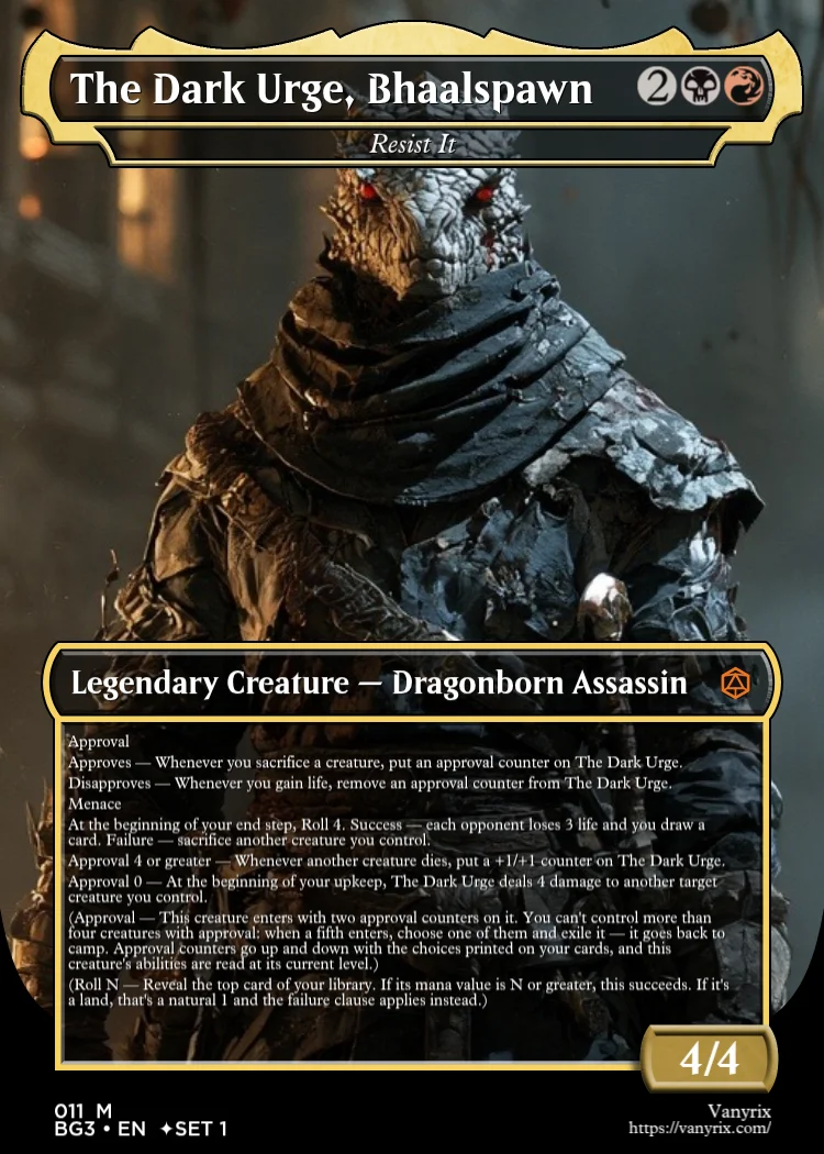 The Dark Urge, Bhaalspawn