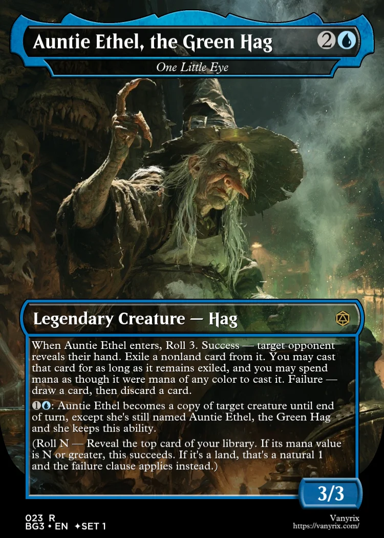 Auntie Ethel, the Green Hag