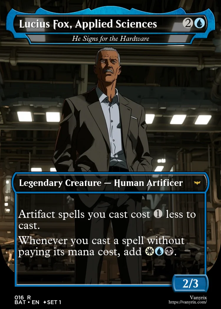 Lucius Fox, Applied Sciences