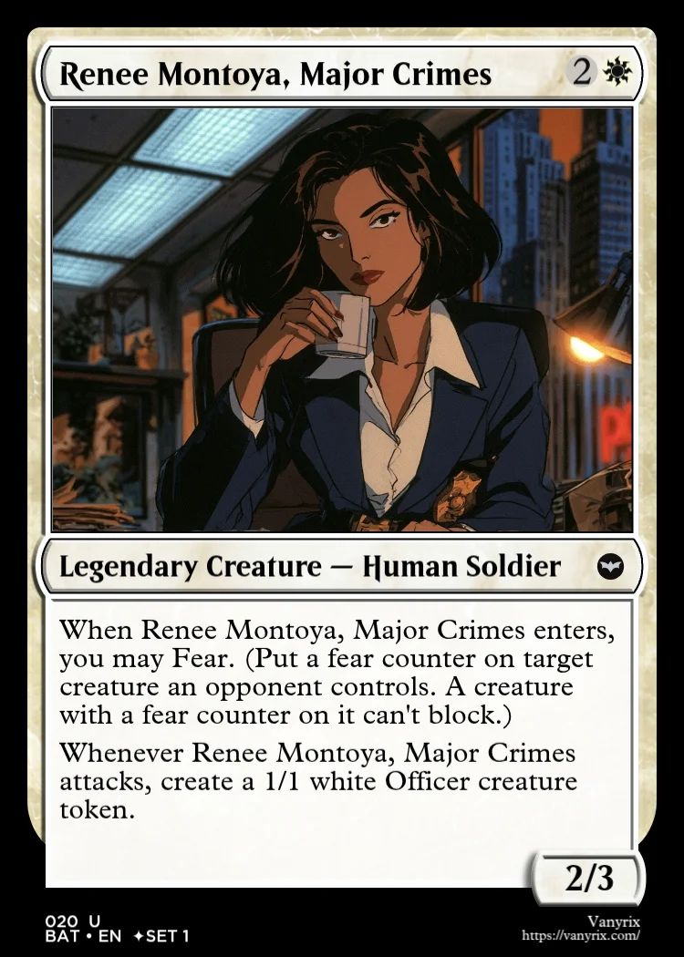 Renee Montoya, Major Crimes